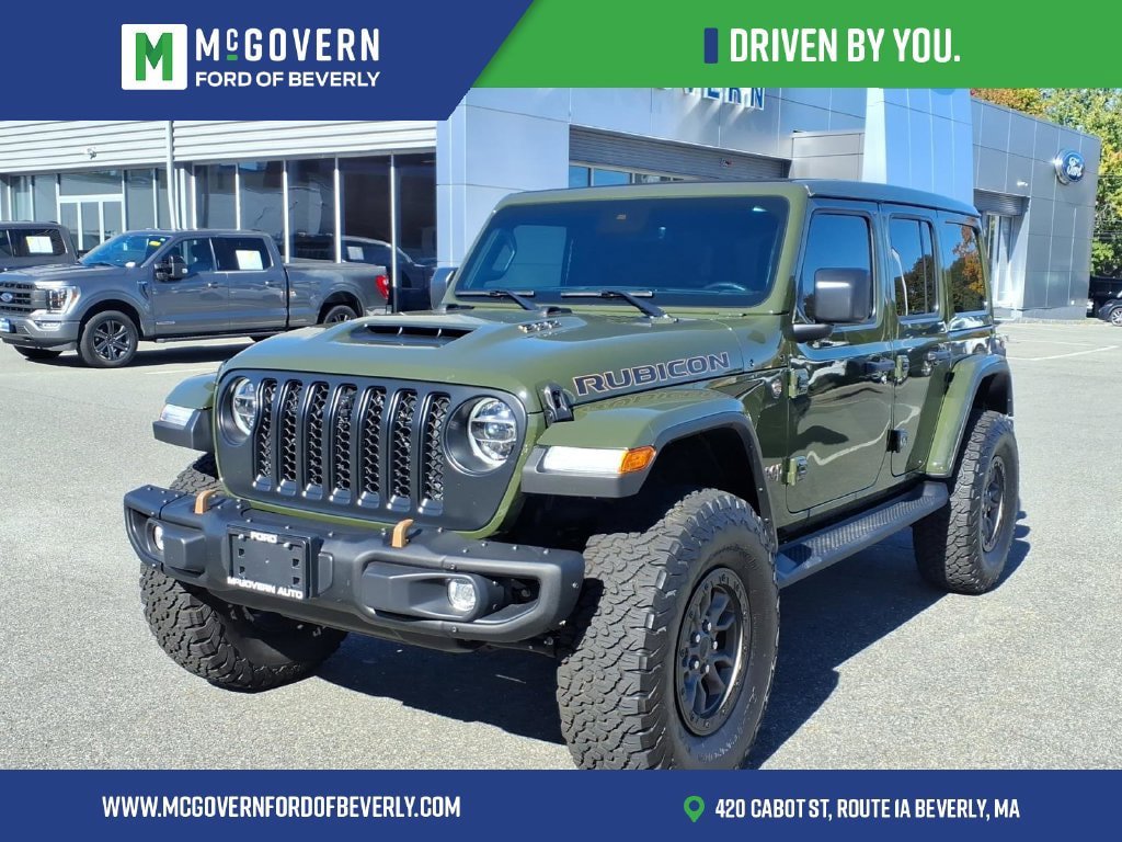 Used 2022 Jeep Wrangler Unlimited Rubicon w/ Trailer Tow Package AWD/4WD image 1