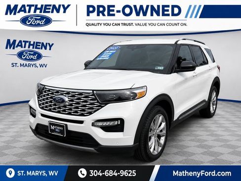 Used 2023 Ford Explorer Platinum w/ Technology Package AWD/4WD image 1