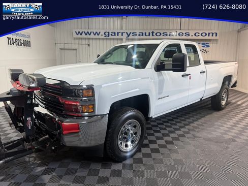 Used 2017 Chevrolet Silverado 3500 W/T w/ Snow Plow Prep Package AWD/4WD image 1