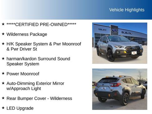 Certified 2025 Subaru Crosstrek 2.5i Wilderness w/ Wilderness Package image 5