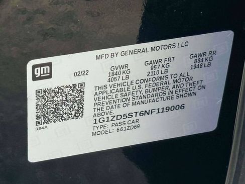 Used 2022 Chevrolet Malibu LT FWD image 18