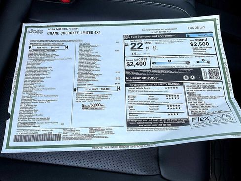 New 2025 Jeep Grand Cherokee Limited w/ Luxury Tech Group II image 23