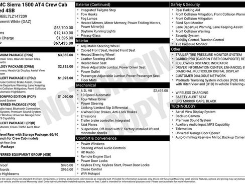 Used 2020 GMC Sierra 1500 AT4 w/ AT4 Premium Package image 6