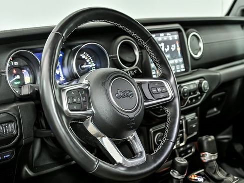 Used 2021 Jeep Wrangler Unlimited Sahara 4xe w/ Cold Weather Group image 14