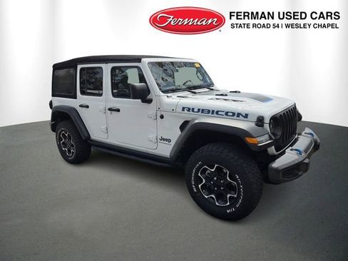 Used 2023 Jeep Wrangler Unlimited Rubicon 4xe image 1
