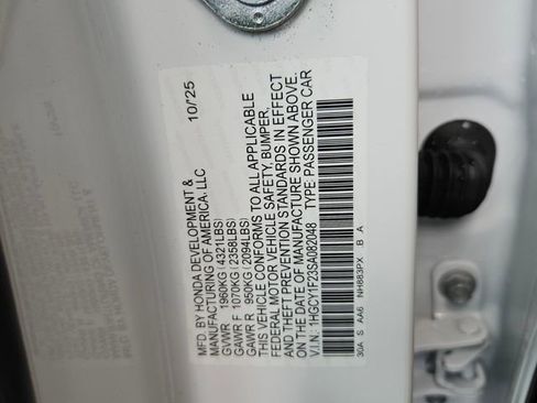 Certified 2025 Honda Accord LX image 16