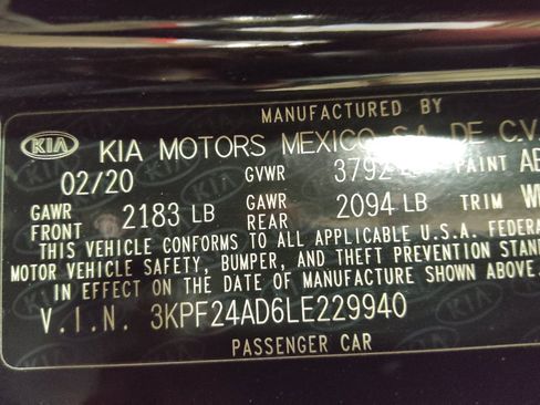 Used 2020 Kia Forte Sedan FWD image 33