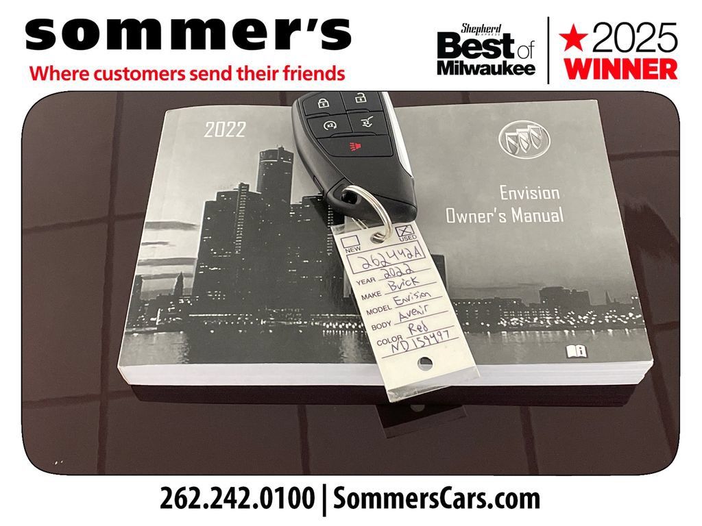 Used 2022 Buick Envision Avenir w/ Technology Package II AWD/4WD image 26