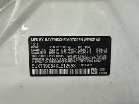 Used 2019 BMW X3 xDrive30i w/ Convenience Package image 31