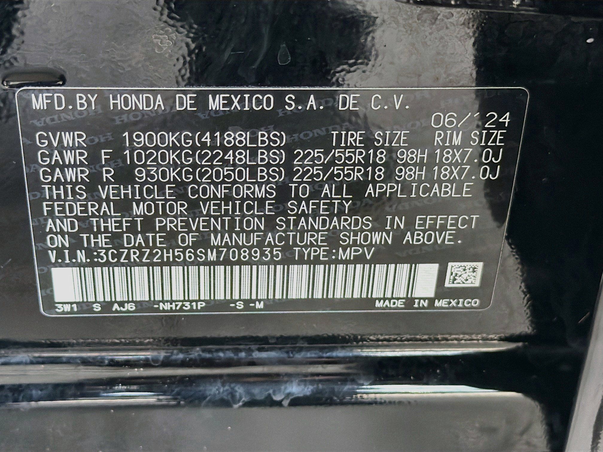 Used 2025 Honda HR-V Sport image 12