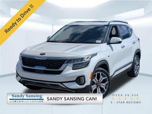 Used 2021 Kia Seltos SX w/ SX Sunroof Package AWD/4WD image 1