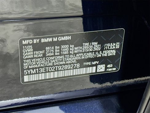 New 2026 BMW X5 M Competition w/ Executive Package image 34