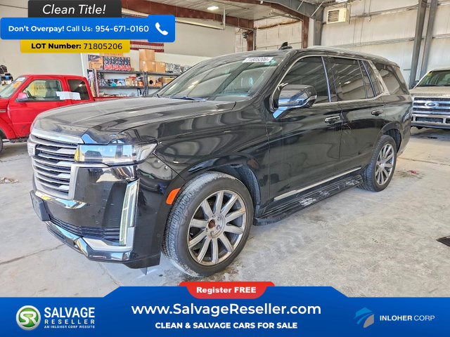 Used 2021 Cadillac Escalade Premium Luxury Platinum AWD/4WD image 1