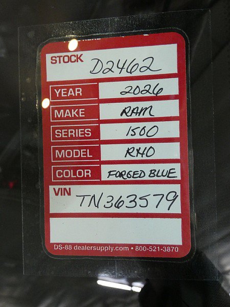 New 2026 RAM 1500 RHO AWD/4WD image 31