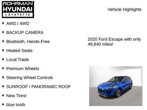 Used 2020 Ford Escape SEL image 7