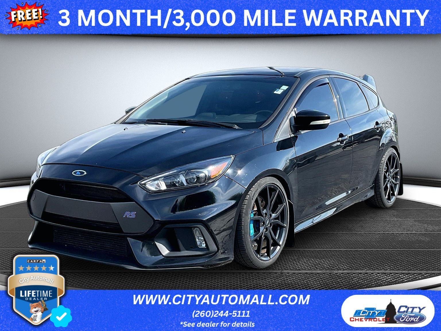 Used 2017 Ford Focus RS AWD/4WD image 1