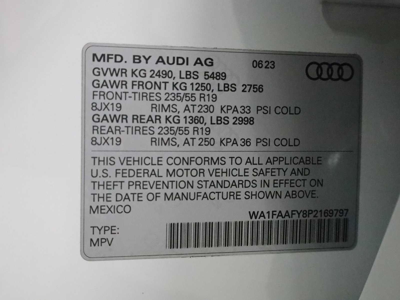 Used 2023 Audi Q5 2.0T Prestige w/ Prestige Package AWD/4WD image 42