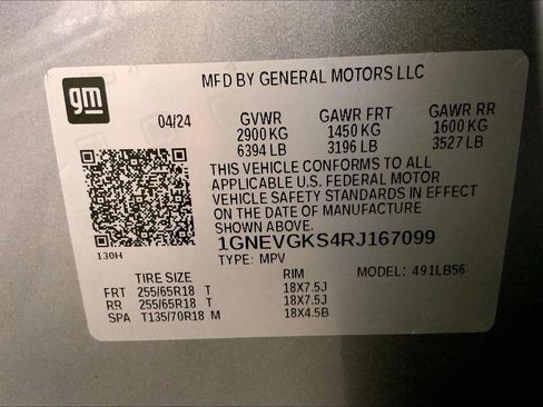 Used 2024 Chevrolet Traverse LT AWD/4WD image 32