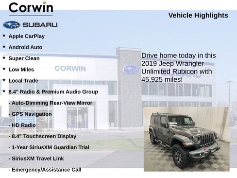 Used 2019 Jeep Wrangler Unlimited Rubicon image 6