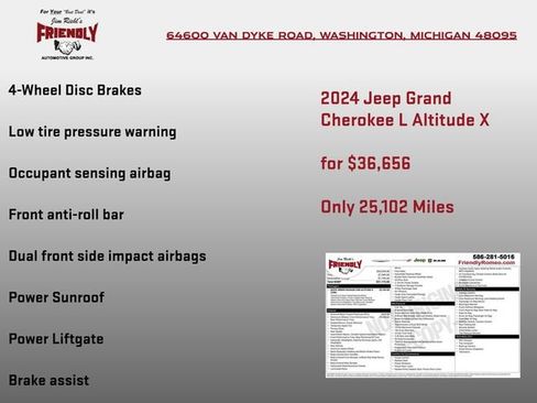 Used 2024 Jeep Grand Cherokee L Altitude image 8