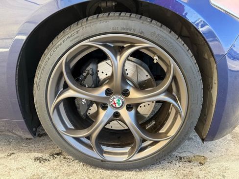 Used 2017 Alfa Romeo Giulia Ti w/ TI Lusso Light Wood Package RWD image 12