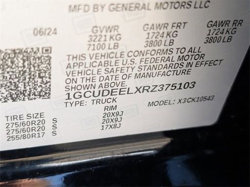 Certified 2024 Chevrolet Silverado 1500 RST w/ All Star Edition Plus image 29