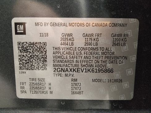 Used 2019 Chevrolet Equinox LT image 33