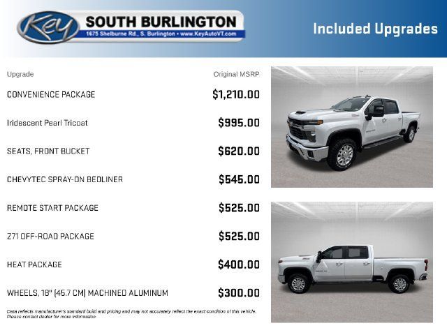 Used 2024 Chevrolet Silverado 2500 LT w/ Convenience Package AWD/4WD image 3