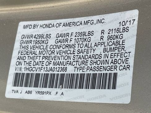 Used 2018 Honda Accord LX image 27