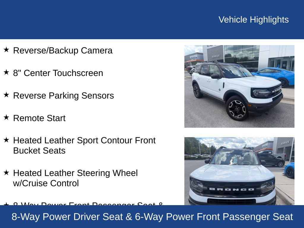 Used 2022 Ford Bronco Sport Outer Banks AWD/4WD image 8