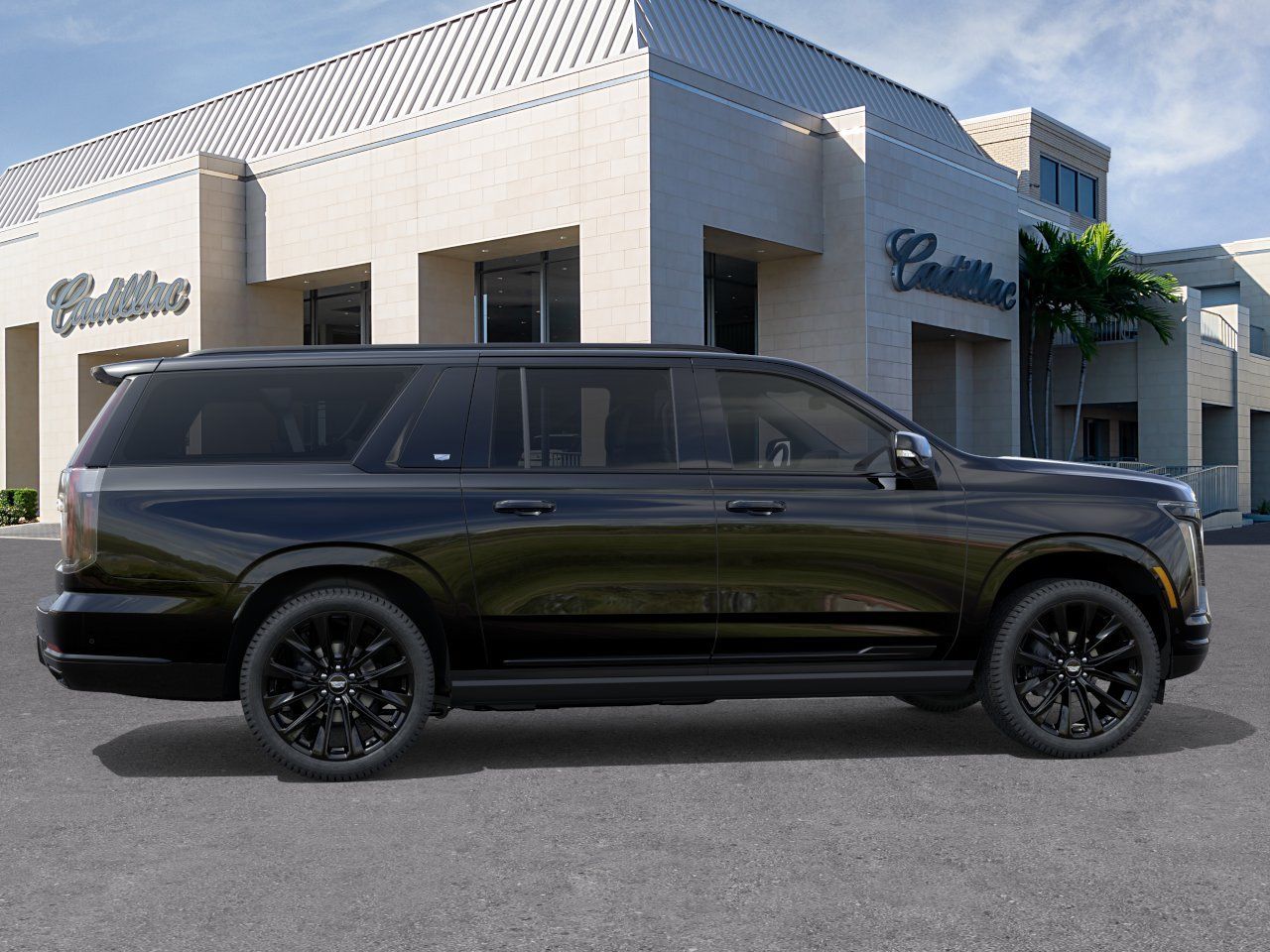 New 2026 Cadillac Escalade ESV Platinum Sport w/ LPO, ONYX Package AWD/4WD image 5