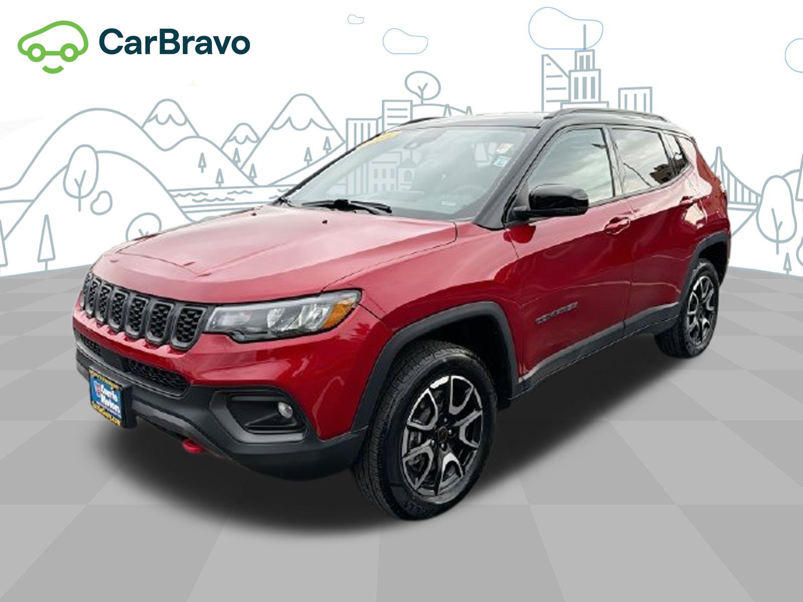 Used 2025 Jeep Compass Trailhawk AWD/4WD image 1
