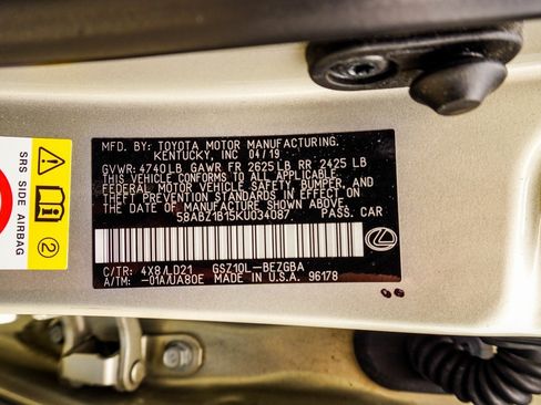 Used 2019 Lexus ES 350 w/ Premium Package image 42