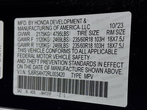Certified 2024 Honda CR-V EX-L image 31