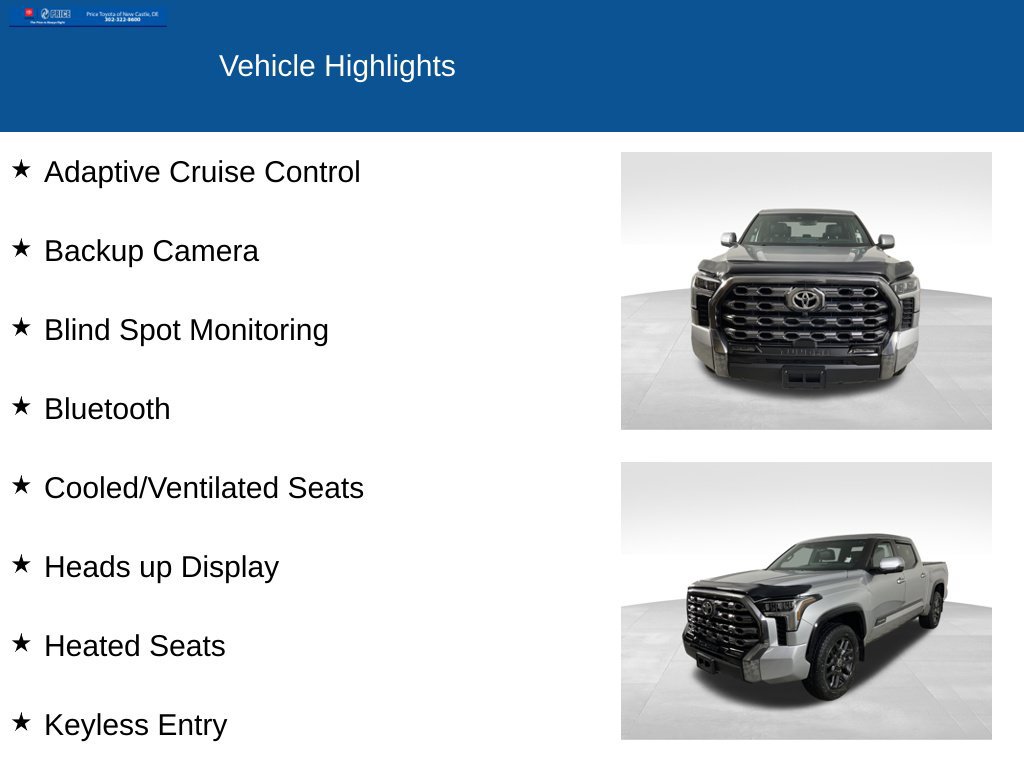 Used 2024 Toyota Tundra Platinum AWD/4WD image 2