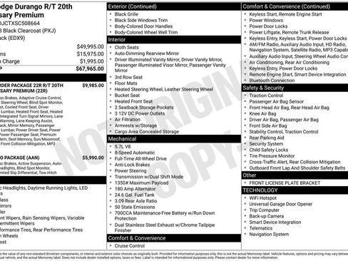 Used 2025 Dodge Durango R/T AWD/4WD image 44