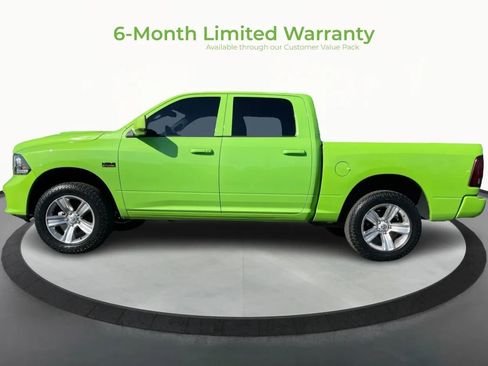 Used 2017 RAM 1500 Sport w/ Sublime Green Sport Package image 4