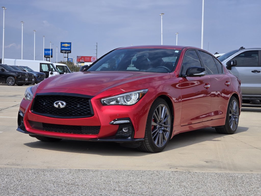 Used 2024 INFINITI Q50 Red Sport 400 RWD image 3