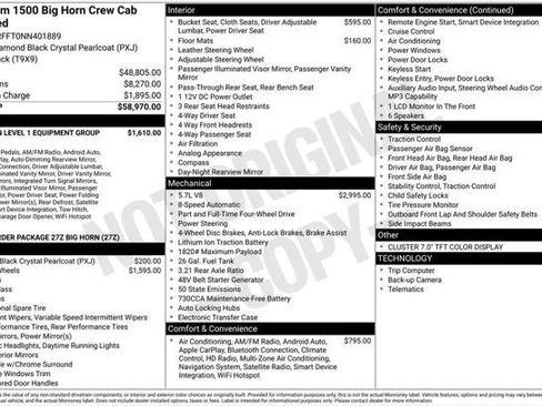 Certified 2022 RAM 1500 Big Horn AWD/4WD image 7