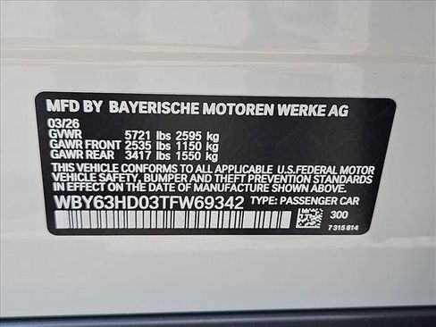 New 2026 BMW i4 eDrive40 w/ Driving Assistance Package RWD image 19