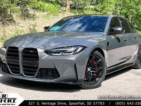 Used 2023 BMW M3 Competition w/ Parking Assistance Package RWD image 1