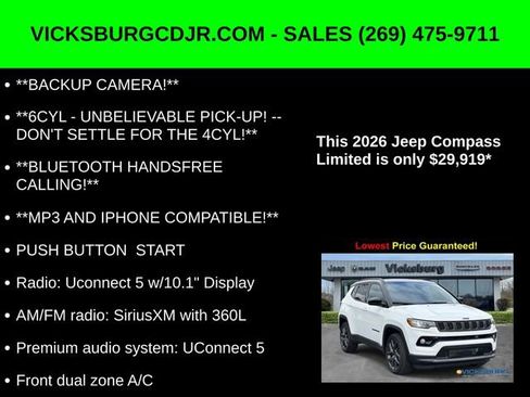 New 2026 Jeep Compass Limited image 5