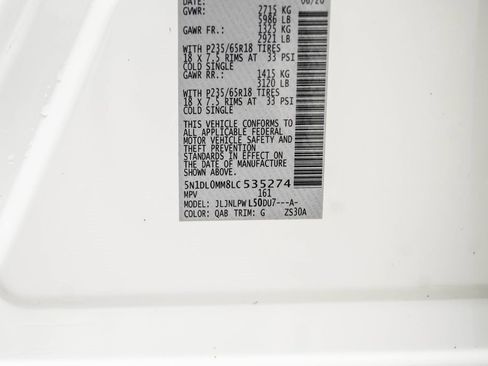 Used 2020 INFINITI QX60 Pure image 39