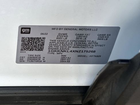 Certified 2022 GMC Acadia SLE image 34