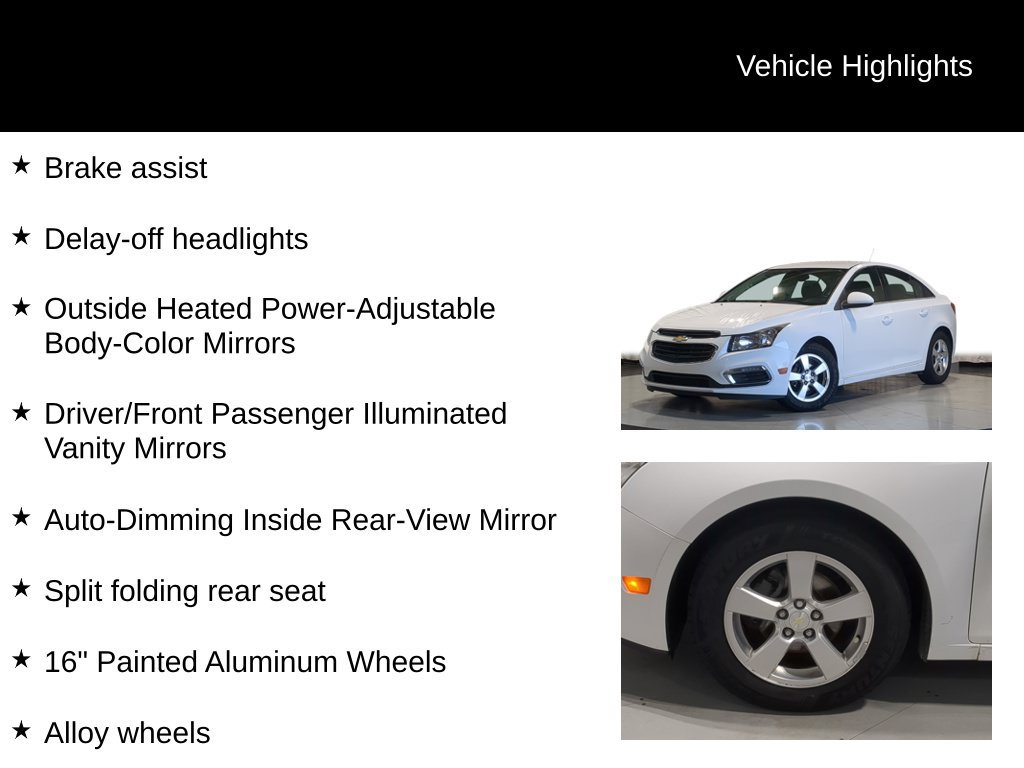 Used 2016 Chevrolet Cruze LT FWD image 19