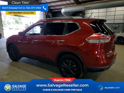 Used 2014 Nissan Rogue SV w/ SV Moonroof Package AWD/4WD image 3