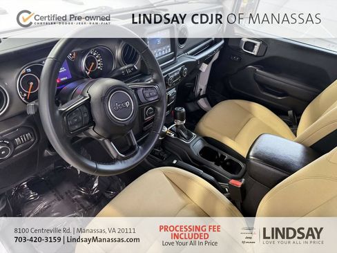 Certified 2022 Jeep Wrangler Unlimited Sport AWD/4WD image 21