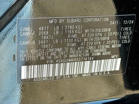 Certified 2025 Subaru Crosstrek 2.5i Limited image 44