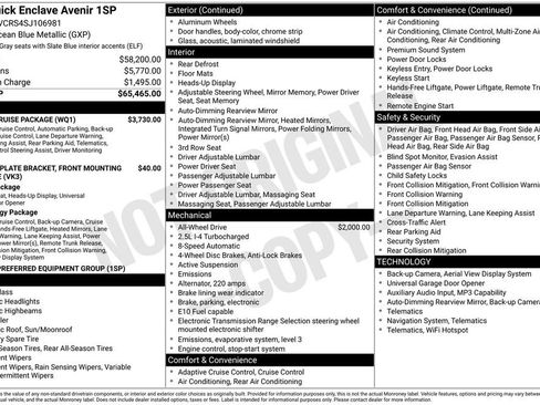 Used 2025 Buick Enclave Avenir w/ Super Cruise Package image 4