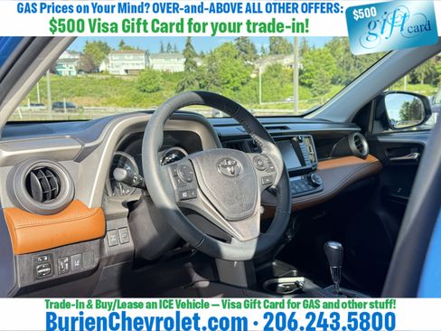 Used 2017 Toyota RAV4 Limited w/ All Weather Liner Package AWD/4WD image 12